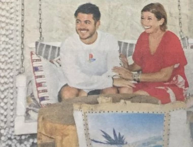 Γιος Σοφίας Αλιμπέρτη και Γιάννη Πάριου: «Το μήλο κάτω από την μηλιά»